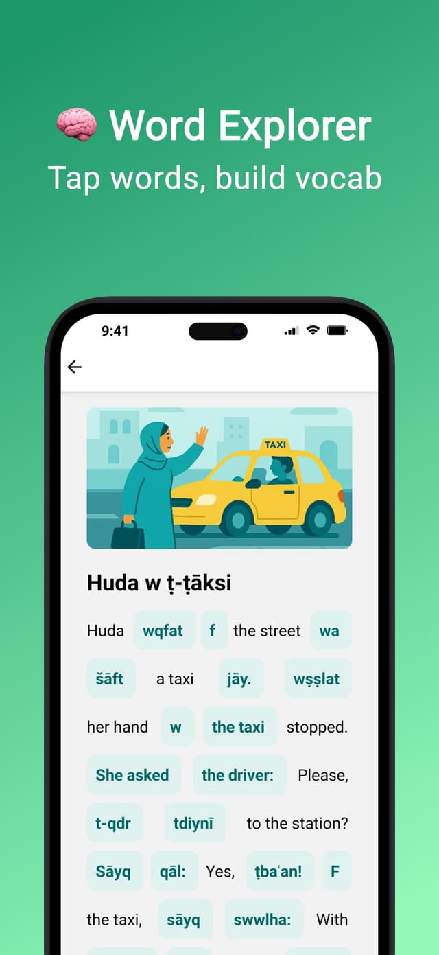 DarijApp - story-mode